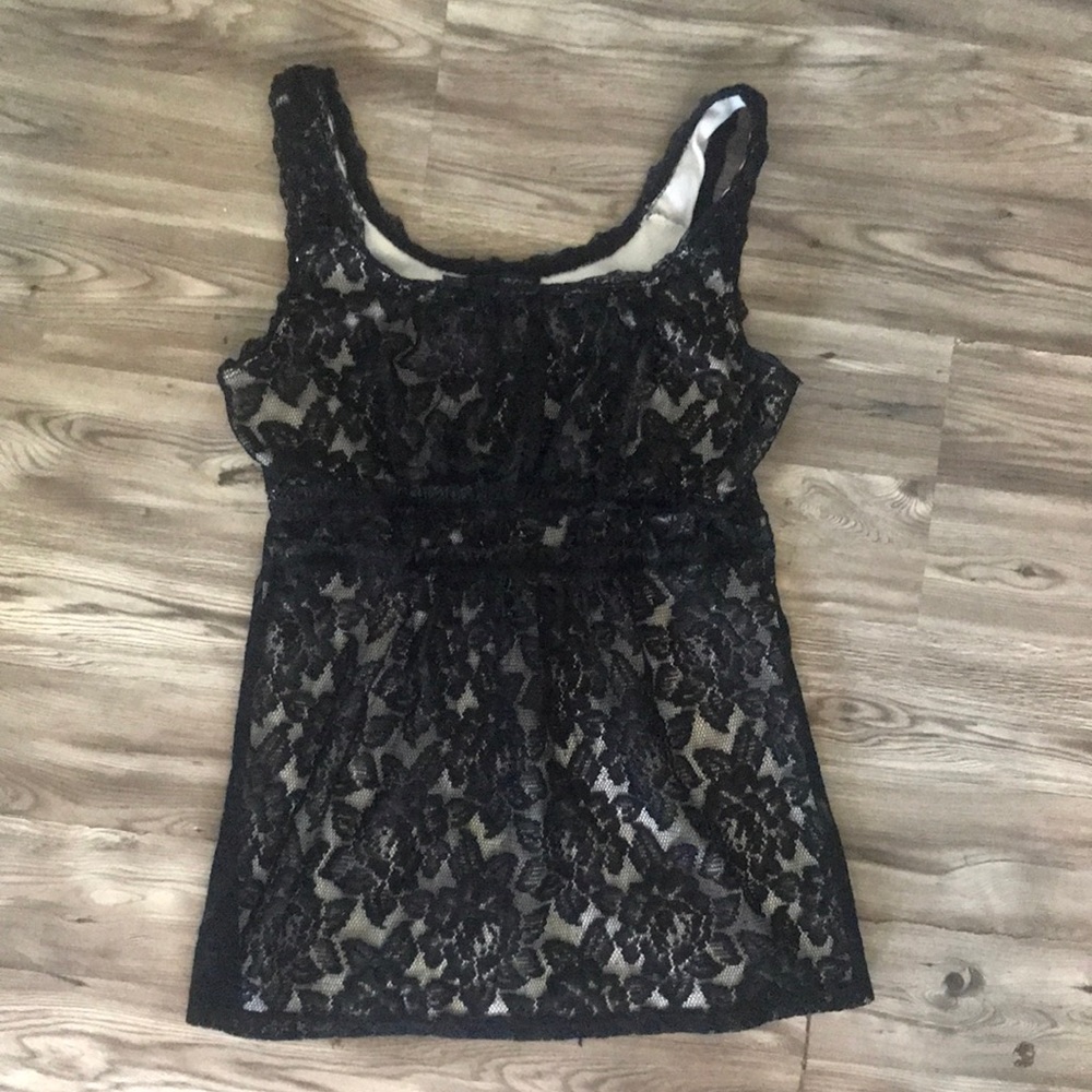 Black dress tank top